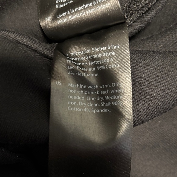 COS Ruffle Sleeve Midi Classic‎ Cotton TShirt Black Dress Unique Back Wing - Picture 8 of 8